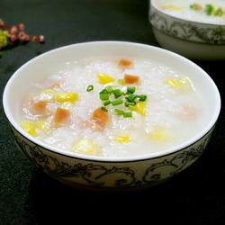 玉米火腿粥的做法[图]