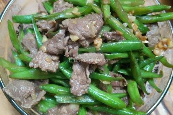 牛肉炒豆角