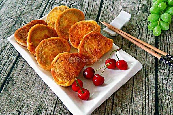 煎鸡蛋馒头