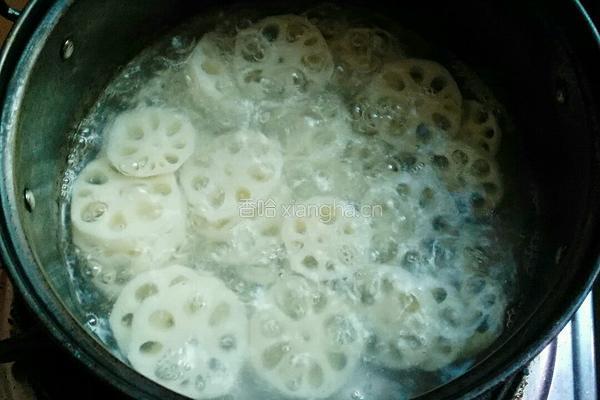 凉拌藕片的做法图解4