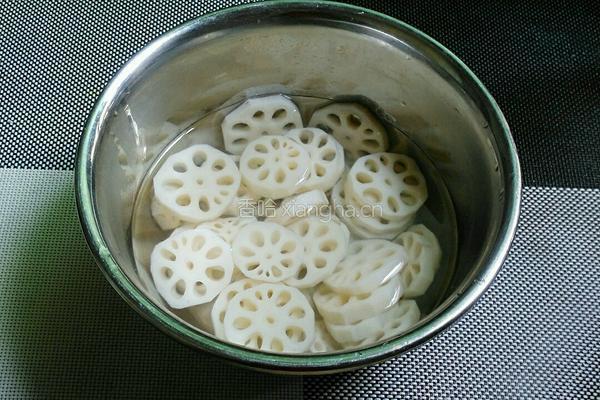 凉拌藕片的做法图解5