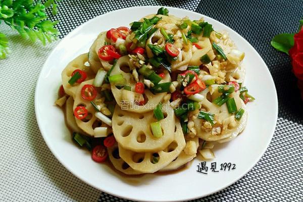 凉拌藕片的做法图解8