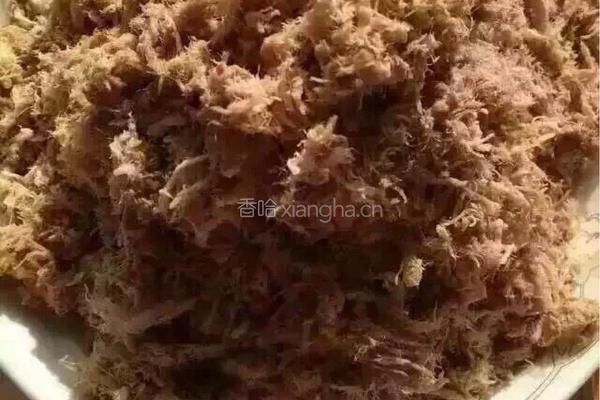 肉松的做法图解5