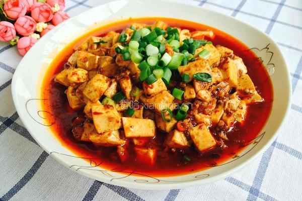 麻婆豆腐的做法图解11
