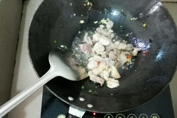 肉丝炒茄子的做法图解4