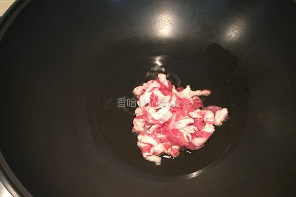 肉炒双丝的做法图解5
