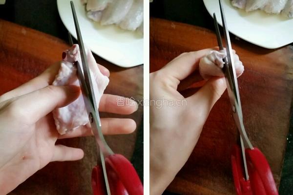 酿鸡翅的做法图解2