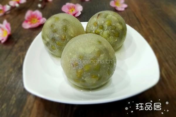 绿豆冰球的做法图解8
