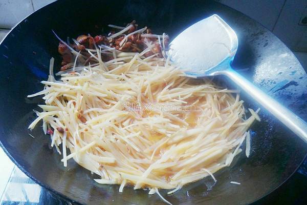 双椒土豆肉丝的做法图解7