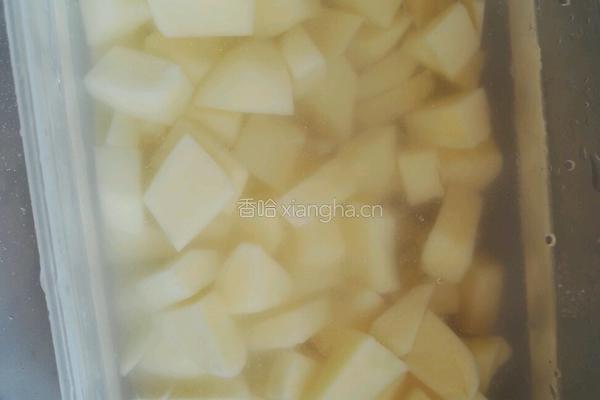糖醋土豆的做法图解3