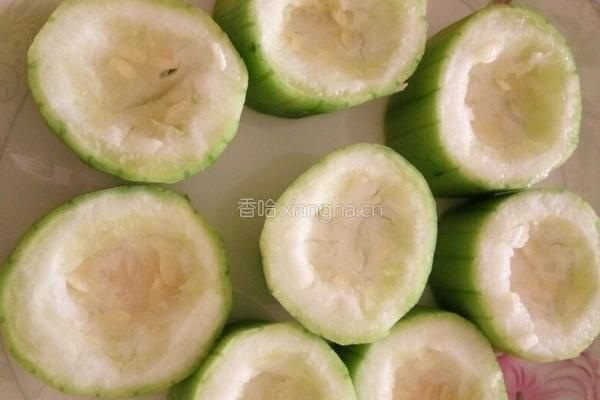 酿丝瓜的做法图解5