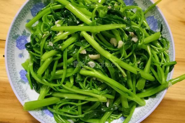蒜蓉空心菜的做法图解4