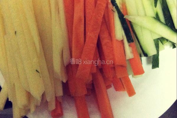 爆炒三丝的做法图解1