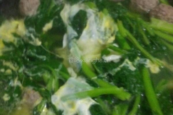 芥菜肉丸鸡蛋汤的做法图解6