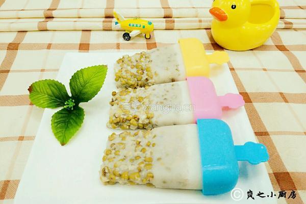 奶味绿豆冰棍