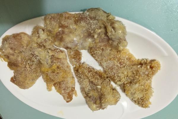 香酥鸡排芝士汉堡包的做法图解6