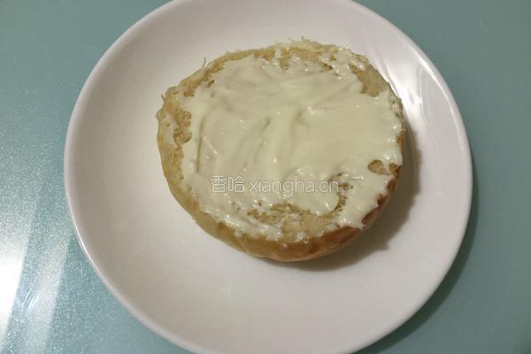 香酥鸡排芝士汉堡包的做法图解11