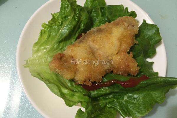 香酥鸡排芝士汉堡包的做法图解13