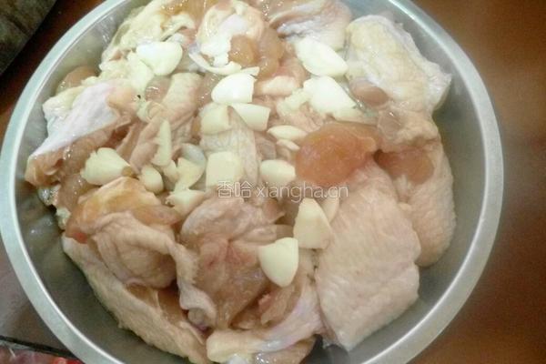 香菇蒸鸡翅的做法图解4