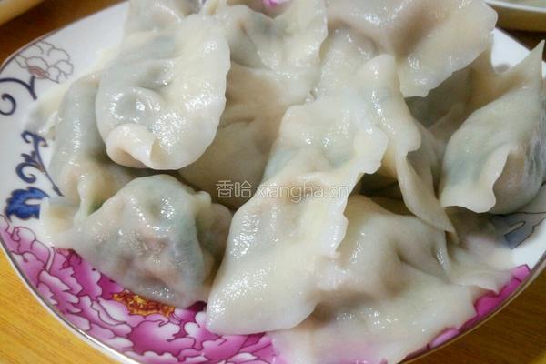 小白菜猪肉饺子