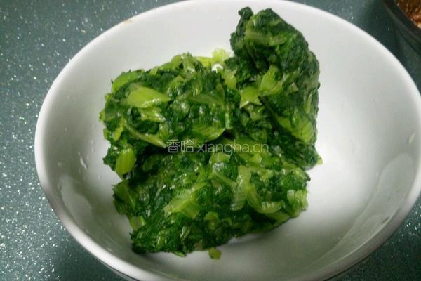 小白菜猪肉饺子的做法图解7