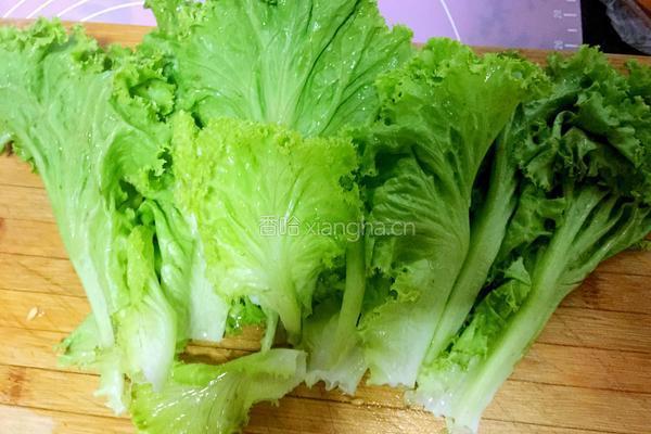 生菜豆皮卷的做法图解1