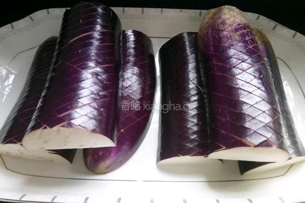 煎闷茄子的做法图解2
