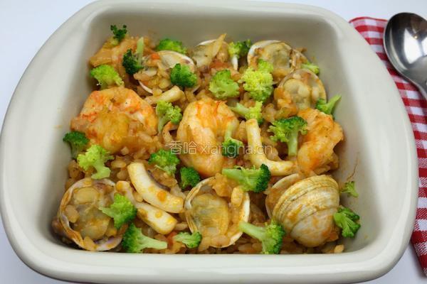 西班牙海鲜炖饭