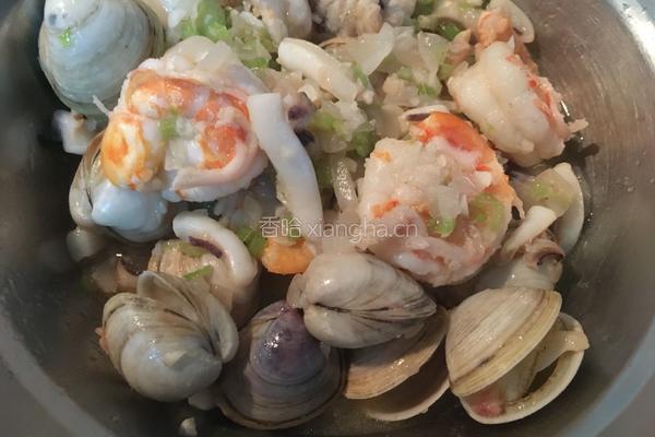 西班牙海鲜炖饭的做法图解4