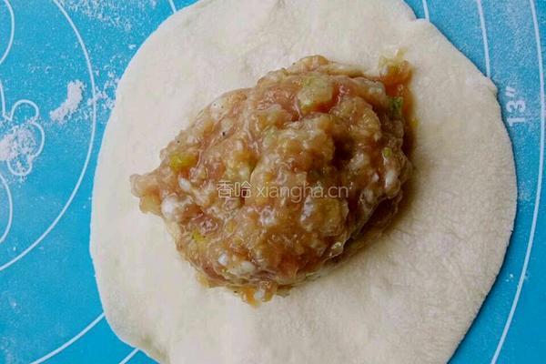 白菜青椒肉包子的做法图解11