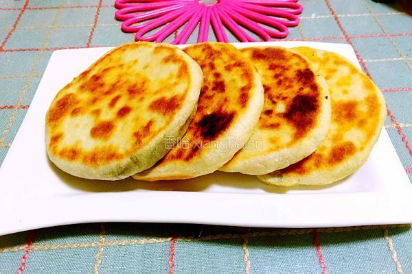 香菜肉饼的做法图解5