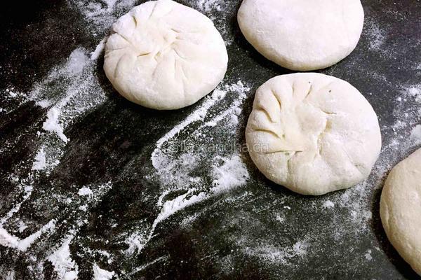 香菜肉饼的做法图解3