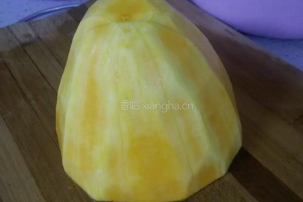 水煮南瓜的做法图解1