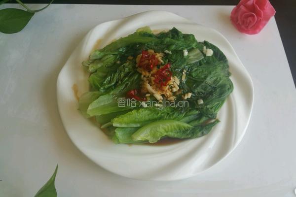 油淋生菜的做法图解4