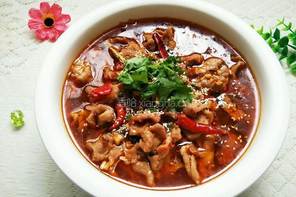 香辣水煮肉片的做法图解17
