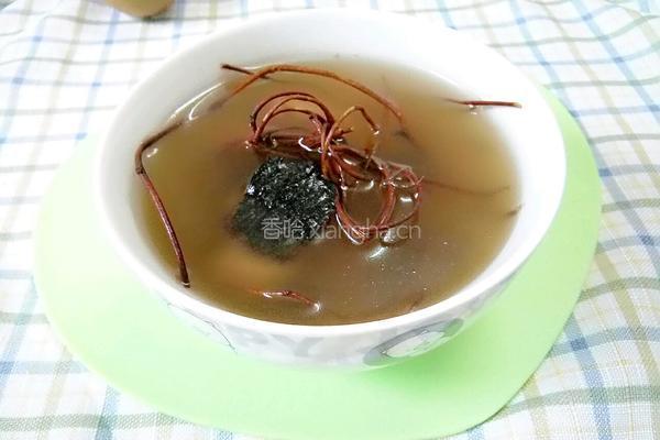 鸡骨草灵芝瘦肉汤的做法图解9