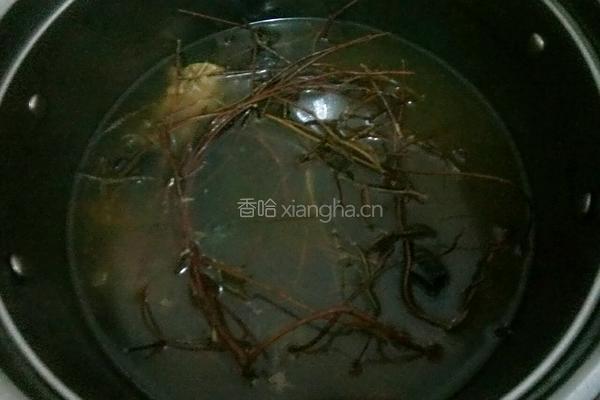 鸡骨草灵芝瘦肉汤的做法图解7