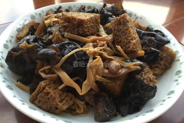 三鲜烤麸的做法图解7