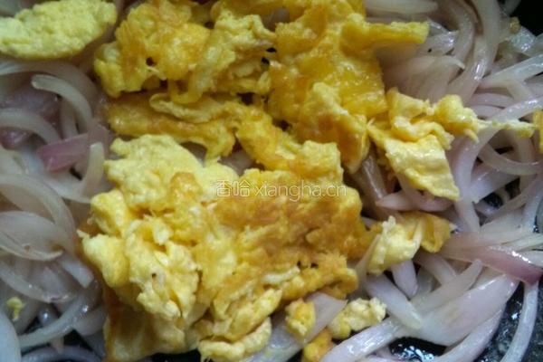 家菜＊洋葱炒蛋的做法图解6