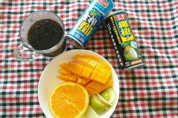 水果西米露的做法图解2