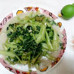 腐乳白通菜的做法[图]