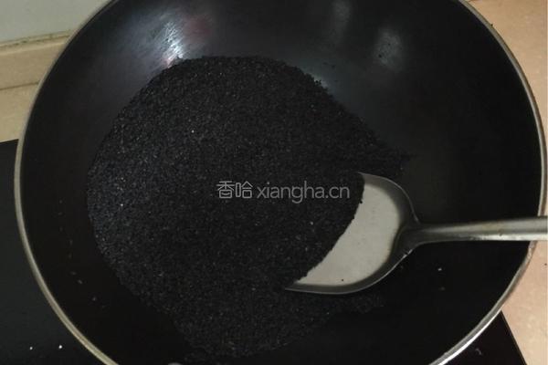 黑芝麻糊的做法图解2