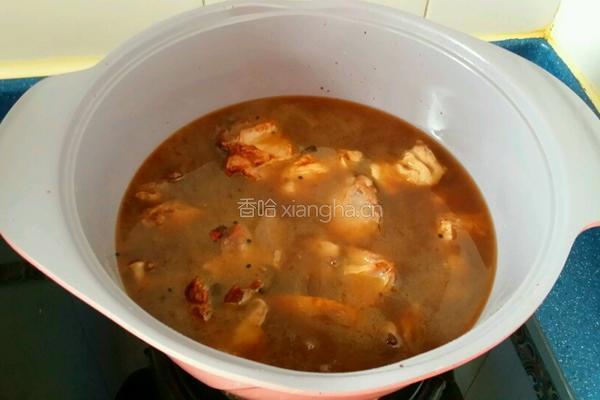蘿卜炆牛腩的做法图解3