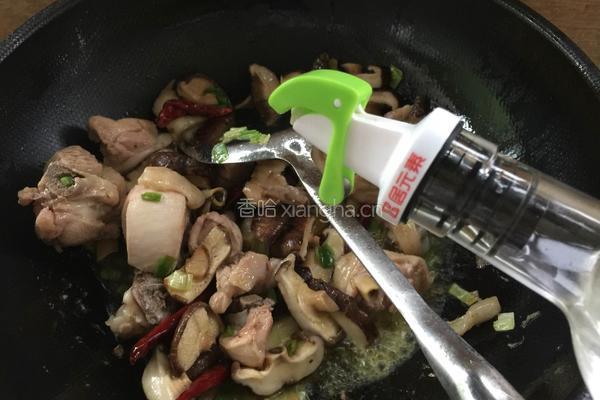 香菇炖鸡的做法图解10