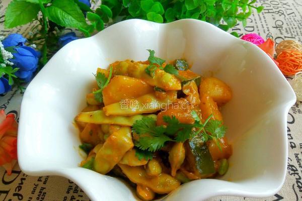 炖土豆窝瓜豆角的做法图解11