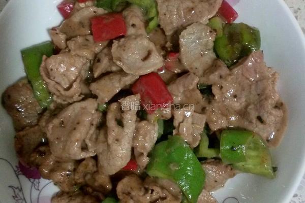 小炒牛肉的做法图解9