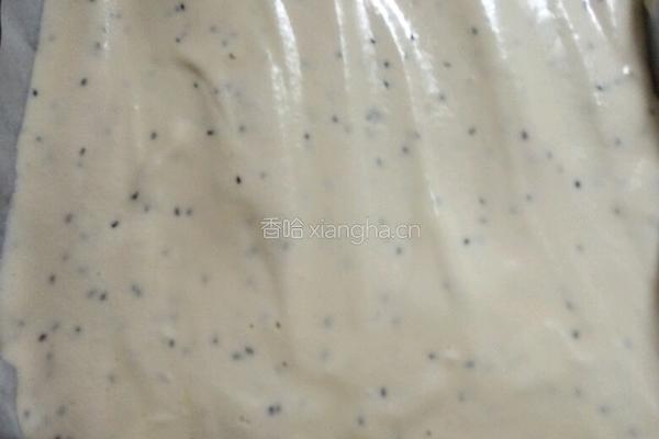芝麻奶油蛋糕卷的做法图解12