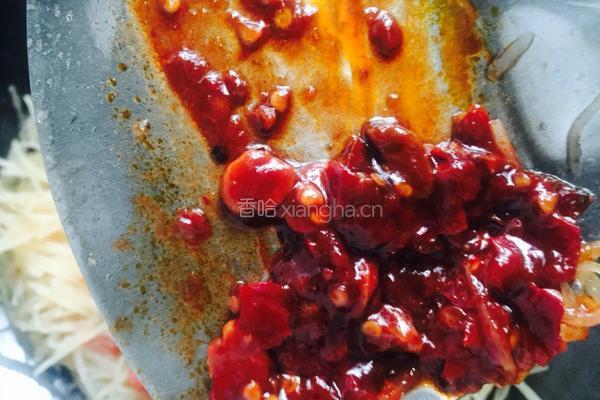 酸辣土豆丝的做法图解9