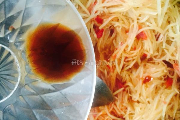 酸辣土豆丝的做法图解10