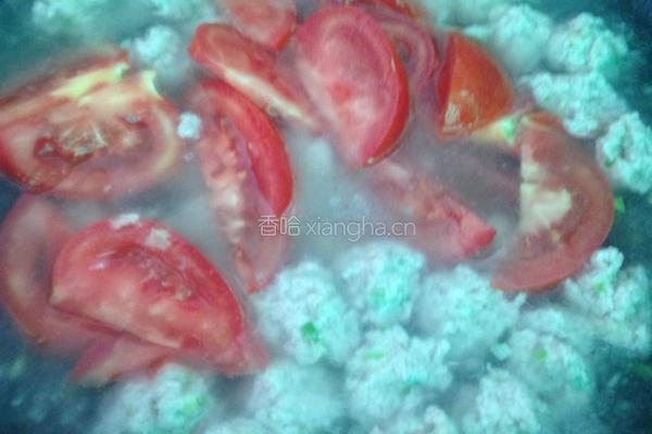 西红柿肉丸汤的做法图解7